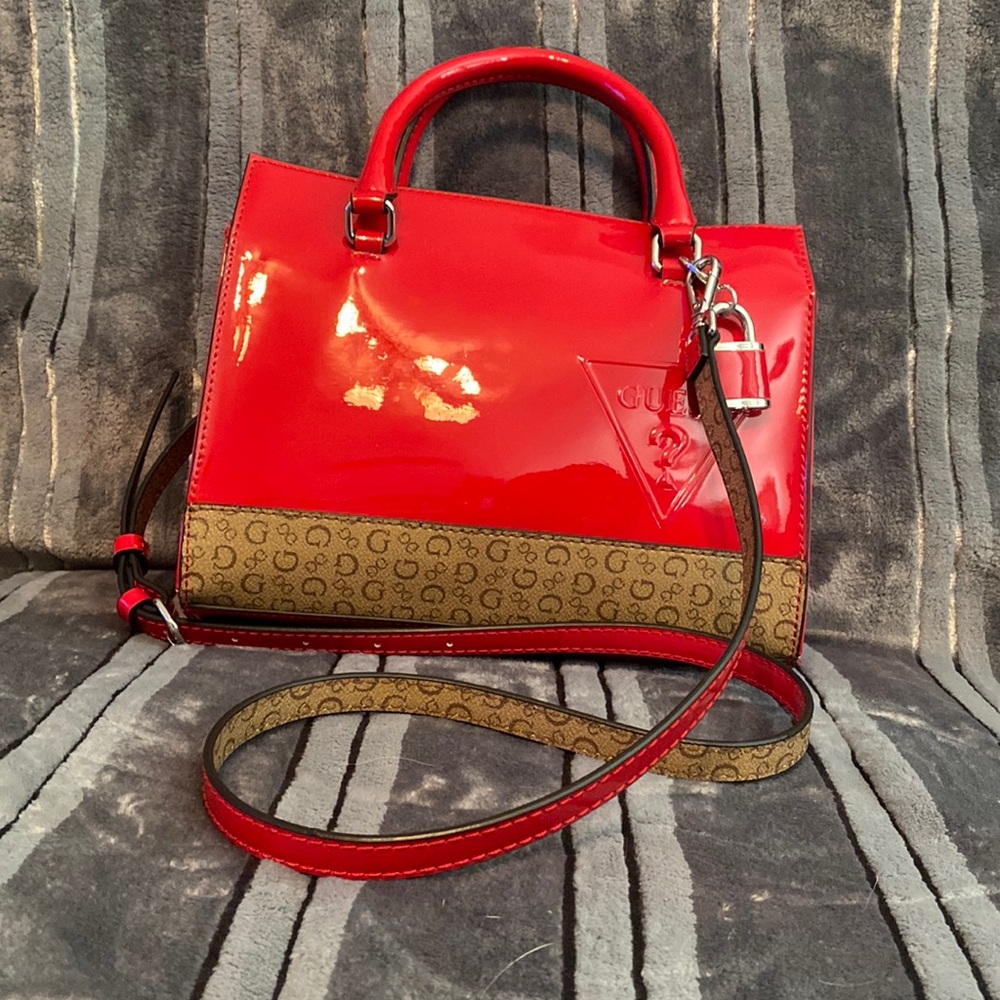 Red Guess Crossbody